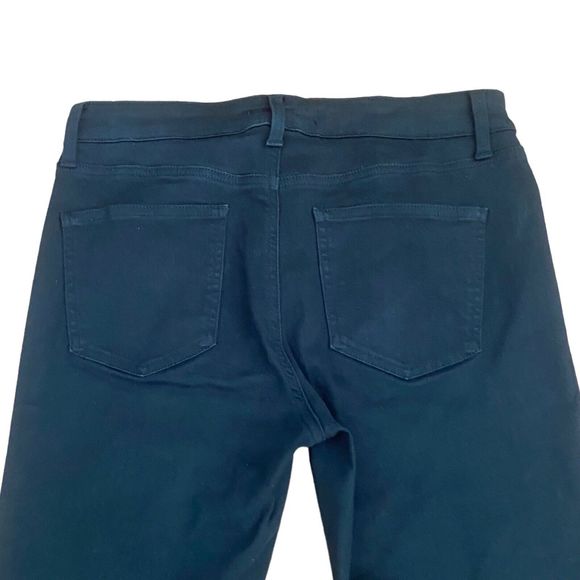 Uniqlo Black Skinny Tapered Mid Rise Jeans Women's Size 28x31" Cotton Blend - Picture 9 of 9